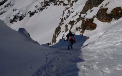 Sci ripido – Canale Ovest del Monte Barrouard (2865m)