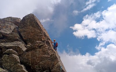 Sperone dell’Alpe Rulè (2180m) – via del Corso