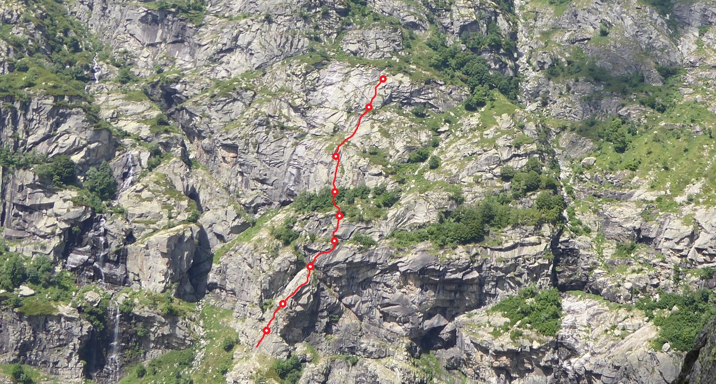 Sperone dei Nomadi-via Punte (di) in-vidia